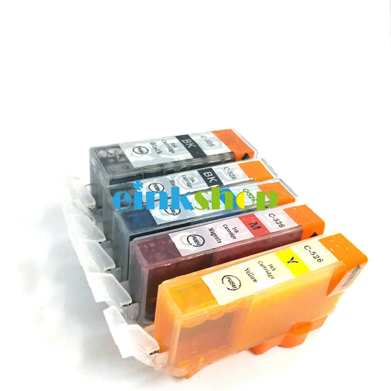 Картриджи с чернилами для Canon PIXMA iP4850 iP4950 MG5150 MG5250 MG6150 MG8150 MX885 MG5350 2 комплекта PGI 525 CLI