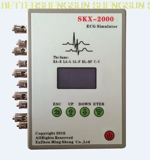 

Upgraded ECG signal generator patient simulator SKX-2000C+ vital signs simulator
