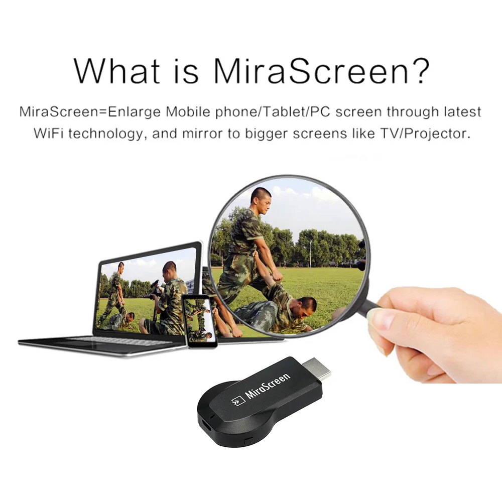 MiraScreen ТВ-палка HDMI Full HD 1080P anycast Miracast DLNA Airplay WiFi Дисплей приемник ключ для Windows Andriod ISO tv SE5
