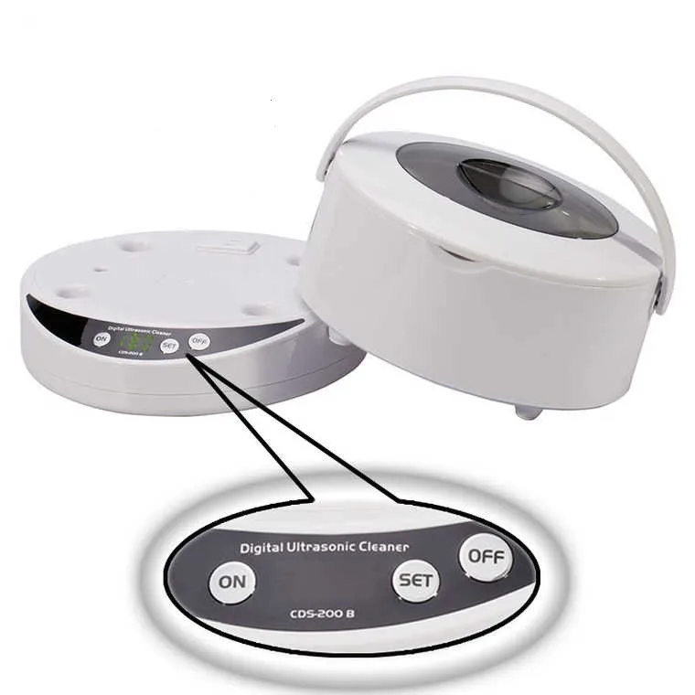 Цифровой съемный Ультразвуковой очиститель корзины для ювелирных часов
