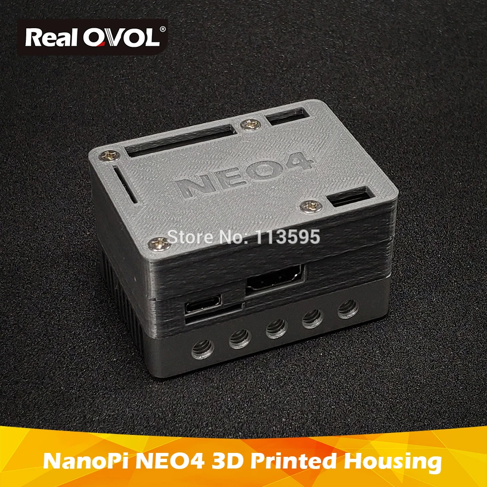 Чехол с 3D-принтом RealQvol NanoPi NEO4