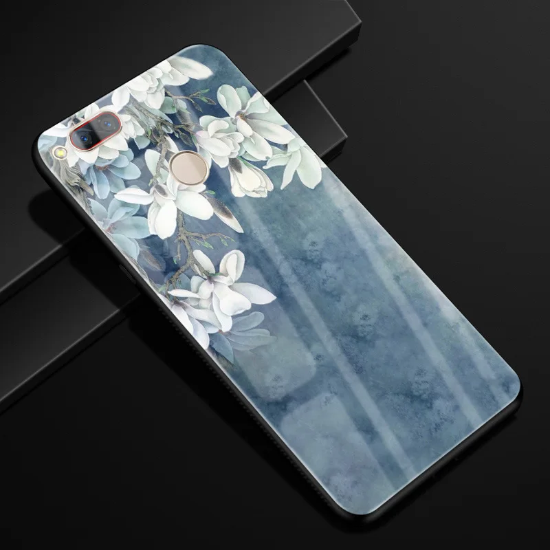 22 Для zte Nubia Z17 Mini чехол силиконовый бампер из закаленного стекла+ Жесткий PC задняя крышка для Nubia Z17 Mini Z17Mini чехол для телефона s Coque - Цвет: 22