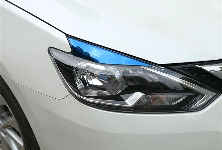 Декоративный светильник s для Nissan Sentra 2013 2018 бровей гнев брови декоративные