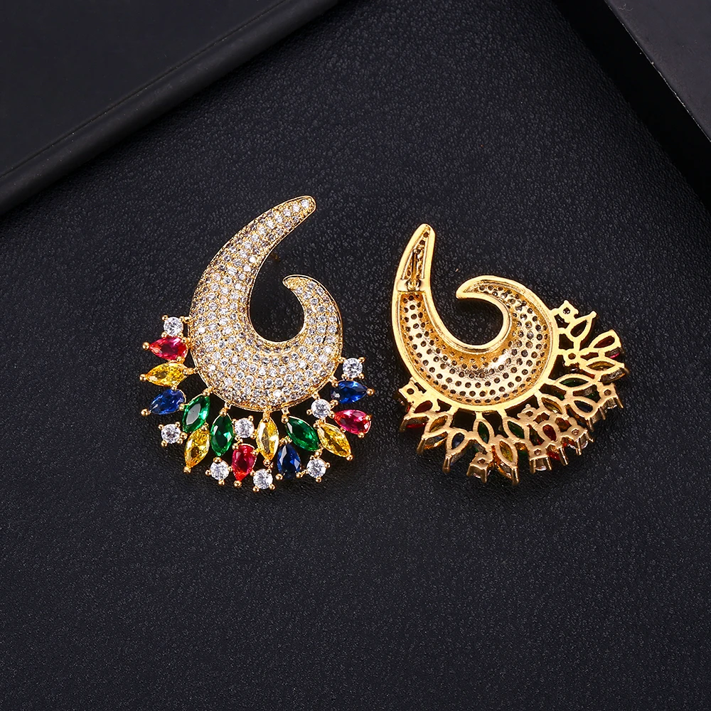 Janeklly модные геометрические серьги-гвоздики для женщин аксессуары полные