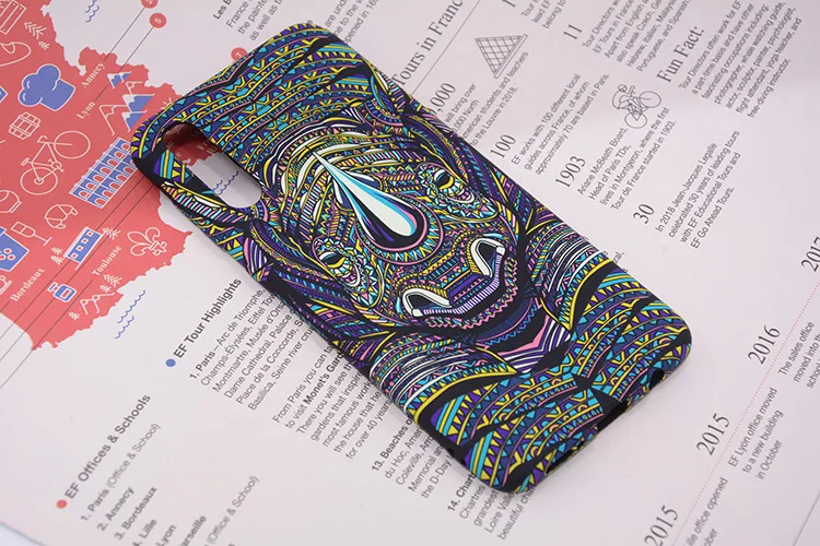 Светящийся в темноте ночник светящийся чехол для samsung Galaxy A50 Тигр Слон Лев волк защитный чехол