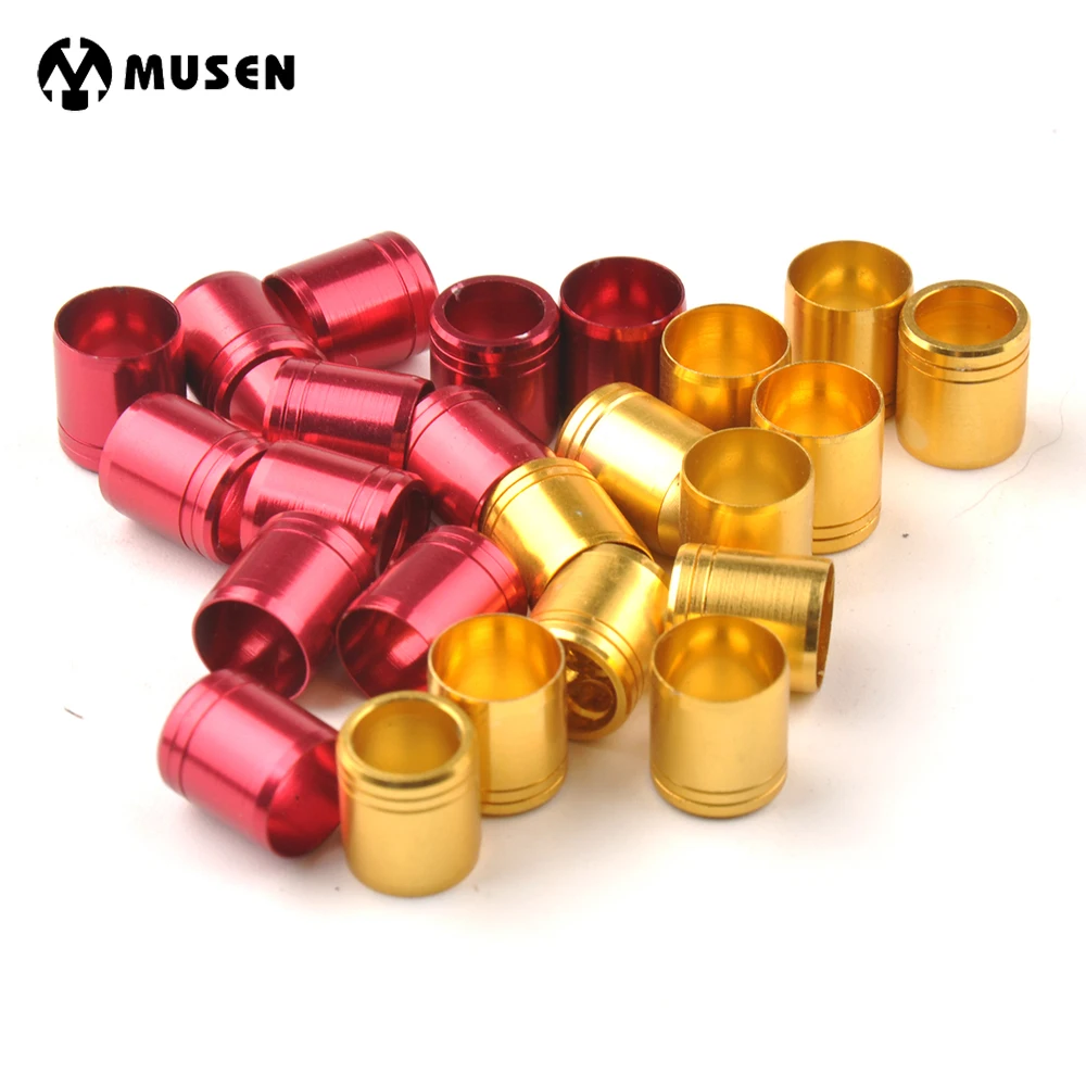 

12pcs High Quality Gloden and Red Explosion-proof Ring For OD 7.6mm Arrow Shaft Archery Accessories for Protect Arrows