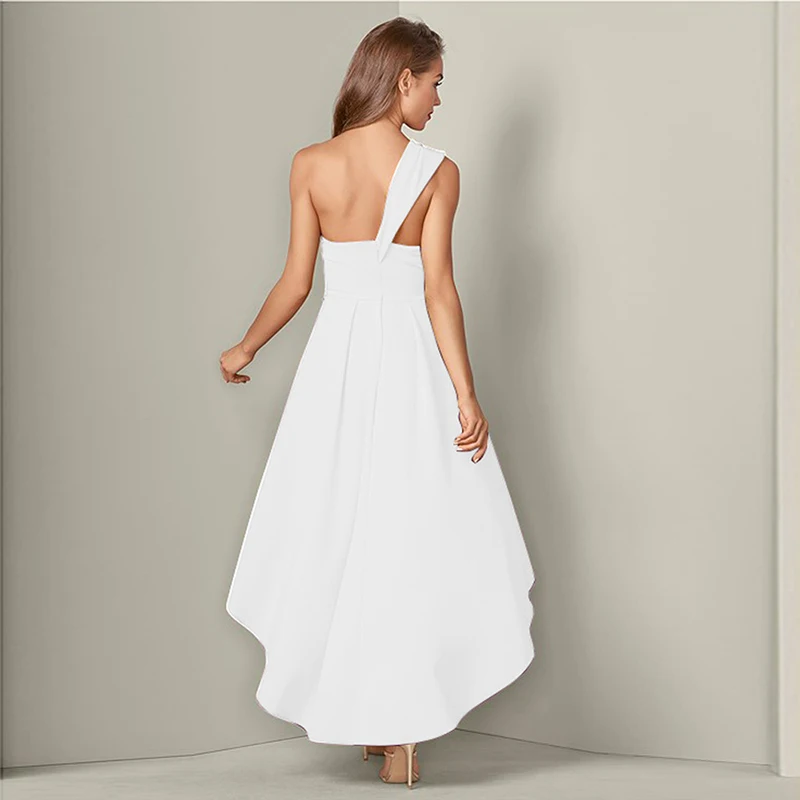 Пляжные свадебные платья на бретельках 2020 Vestido Noiva Praia простое белое Casamento