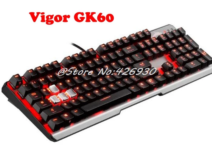 Механическая игровая клавиатура для MSI Vigor GK40 GK50 GK60 GK70 GK80 Cherry MX RGB новый