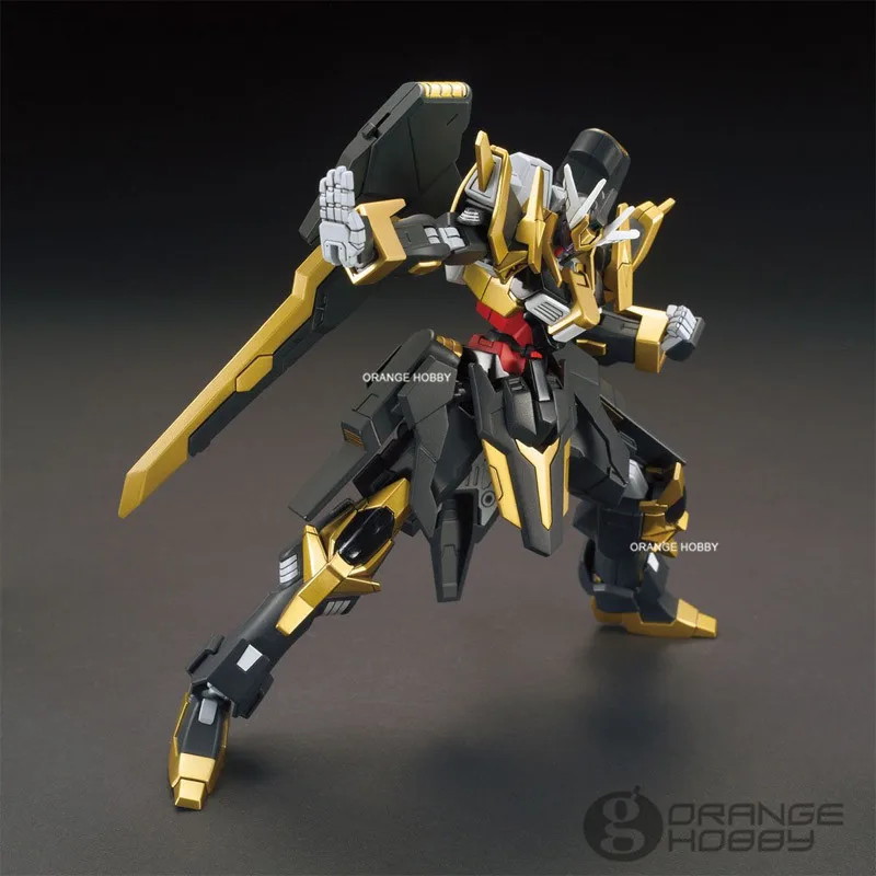 OHS Bandai HG сборные истребители 055 1/144 Schwarzritter Gundam в масках второй G Мобильный костюм сборные модели комплекты