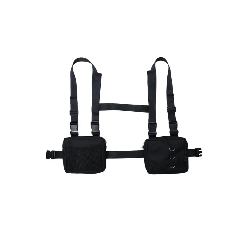 Мужская тактическая функциональная жилетка в стиле хип хоп уличная сумка