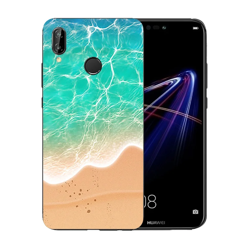 Задний Чехол для Huawei P20 Lite противоударный чехол 5 84 дюймов nova 3e с ландшафтным