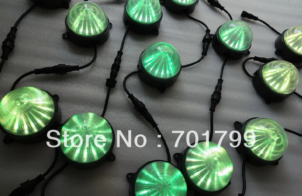 Круглый пиксельный модуль WS2811 постоянного тока 24 В 12 светодиодов 5050 SMD rgb внутри 2