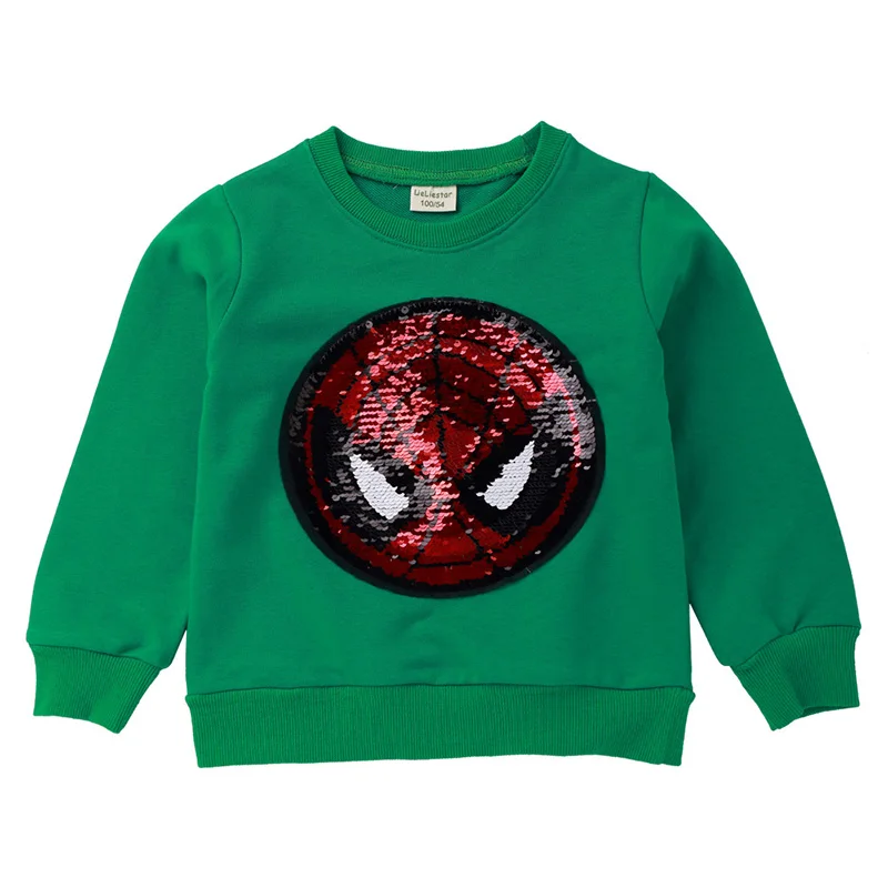 Green Sweatshirt Детский крутой свитер с героями мультфильмов; комплект одежды со штанами; Пижама для мальчиков и девочек; топы принцессы; футболка; весенняя одежда; толстовка с капюшоном для костюмированной вечеринки «История игрушек» - Цвет: Green Sweatshirt