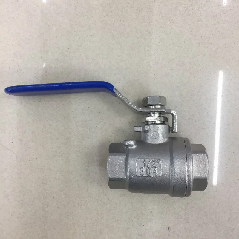 1/2 &quot3/4&quot полный порт шаровой клапан женский из нержавеющей стали SS304 Макс 1000psi