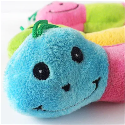 Игрушки для домашних животных милая божья коровка питомец щенок плюшевый звук