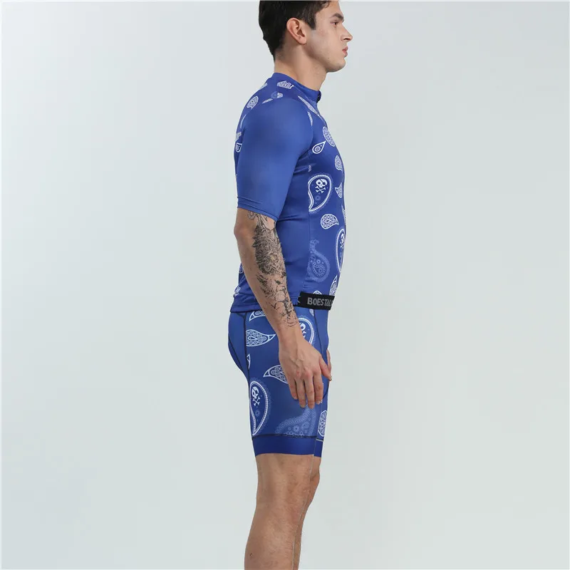 2019 pro team equipment boestalk мужской спортивный костюм Джерси летний MTB велосипед с