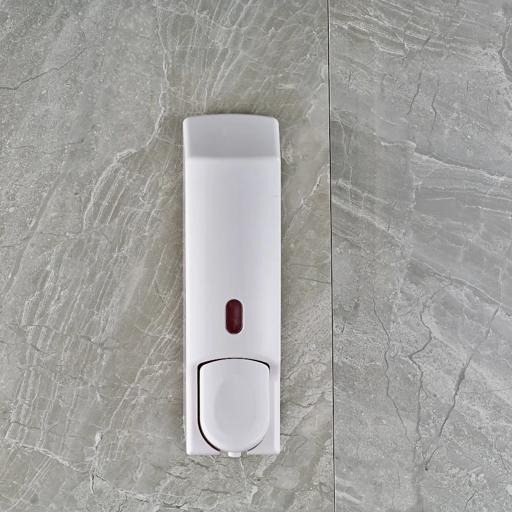 New Arrival US Free Shipping Modern Style Plastic Soap Dispenser Bathroom Liquid Holder Bottle Wall Mounted | Обустройство дома