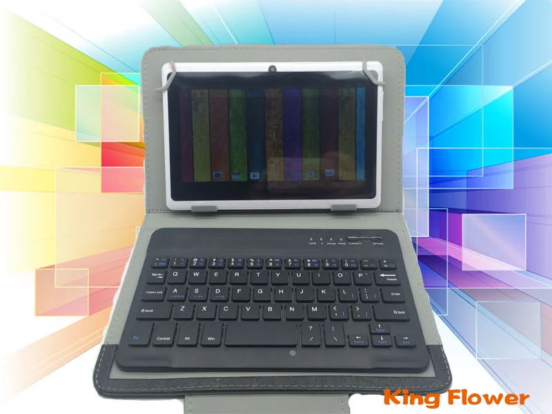Универсальный чехол с беспроводной Bluetooth клавиатурой на локальном языке для Lenovo