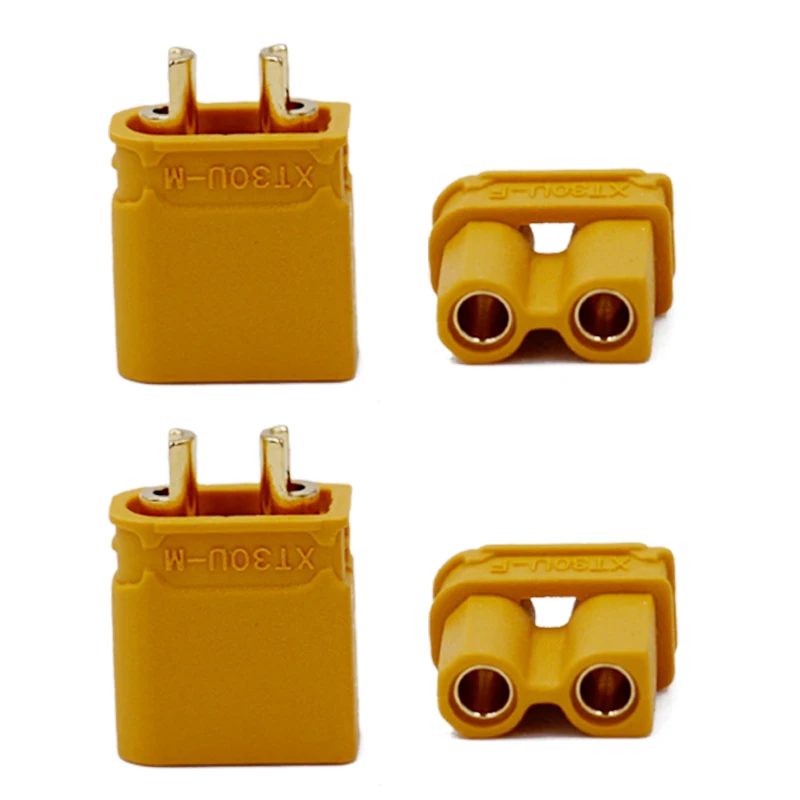50 пара/лот Male Female Amass XT30U XT30 Plug для RC Lipo Battery Connector Quadcopter скидка 20% | Игрушки и хобби