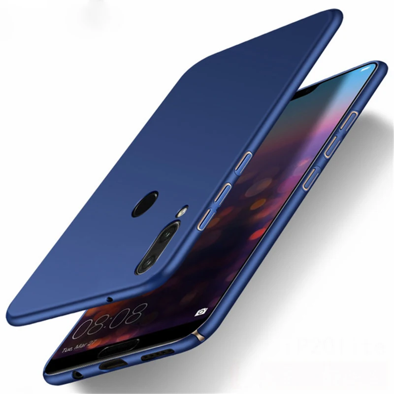 Чехол P20 Lite для Huawei жесткий чехол Fundas Capa on защитный Жесткий Бампер Nova 3e Coque|Бамперы|