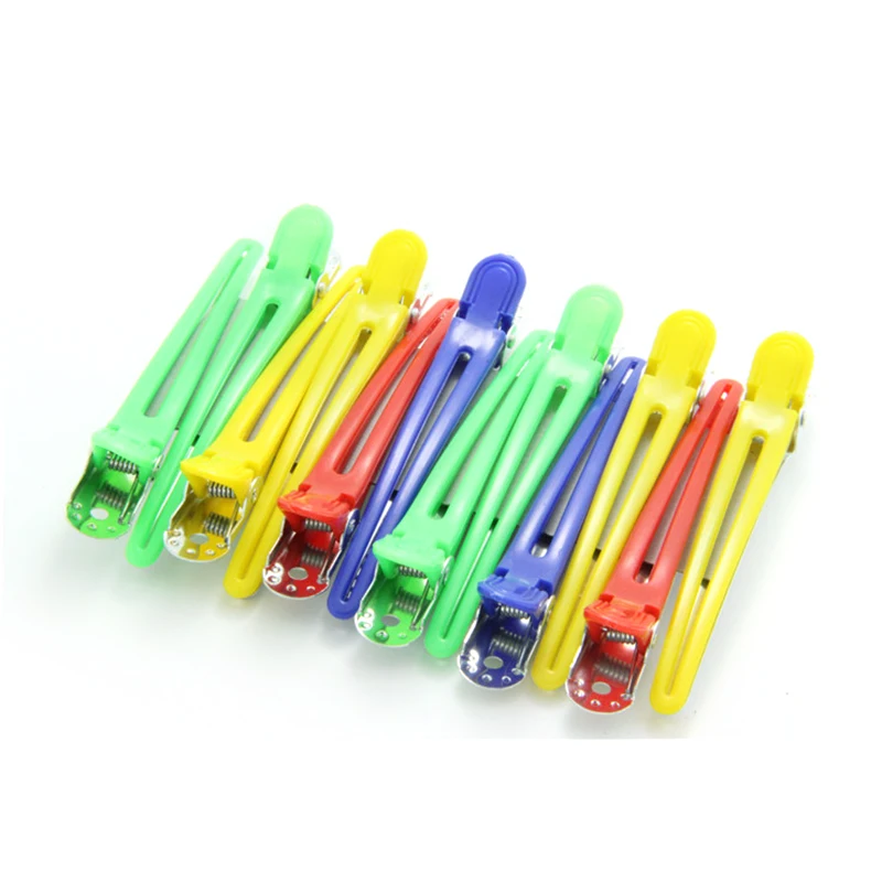 

4Pcs Colorful Hair Clips Mouth Professional Hairdressing Salon Hairpins Hair Accessories Headwear Hair Care Styling Tools