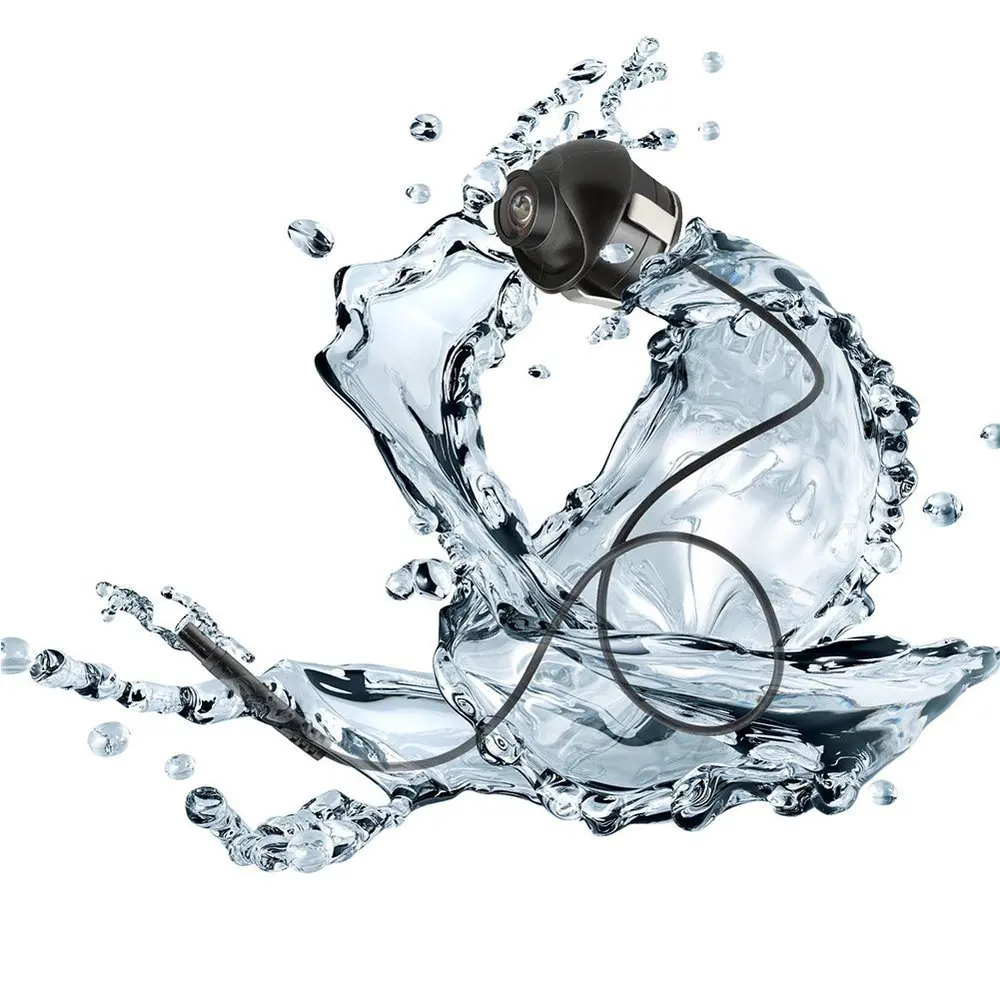 Водонепроницаемая HD камера заднего вида для автомобиля с углом обзора 360