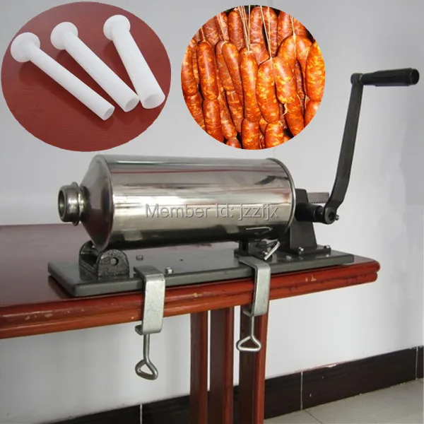 Free shipping-hand sausage maker 5L sausage stuffer sausage filler machine