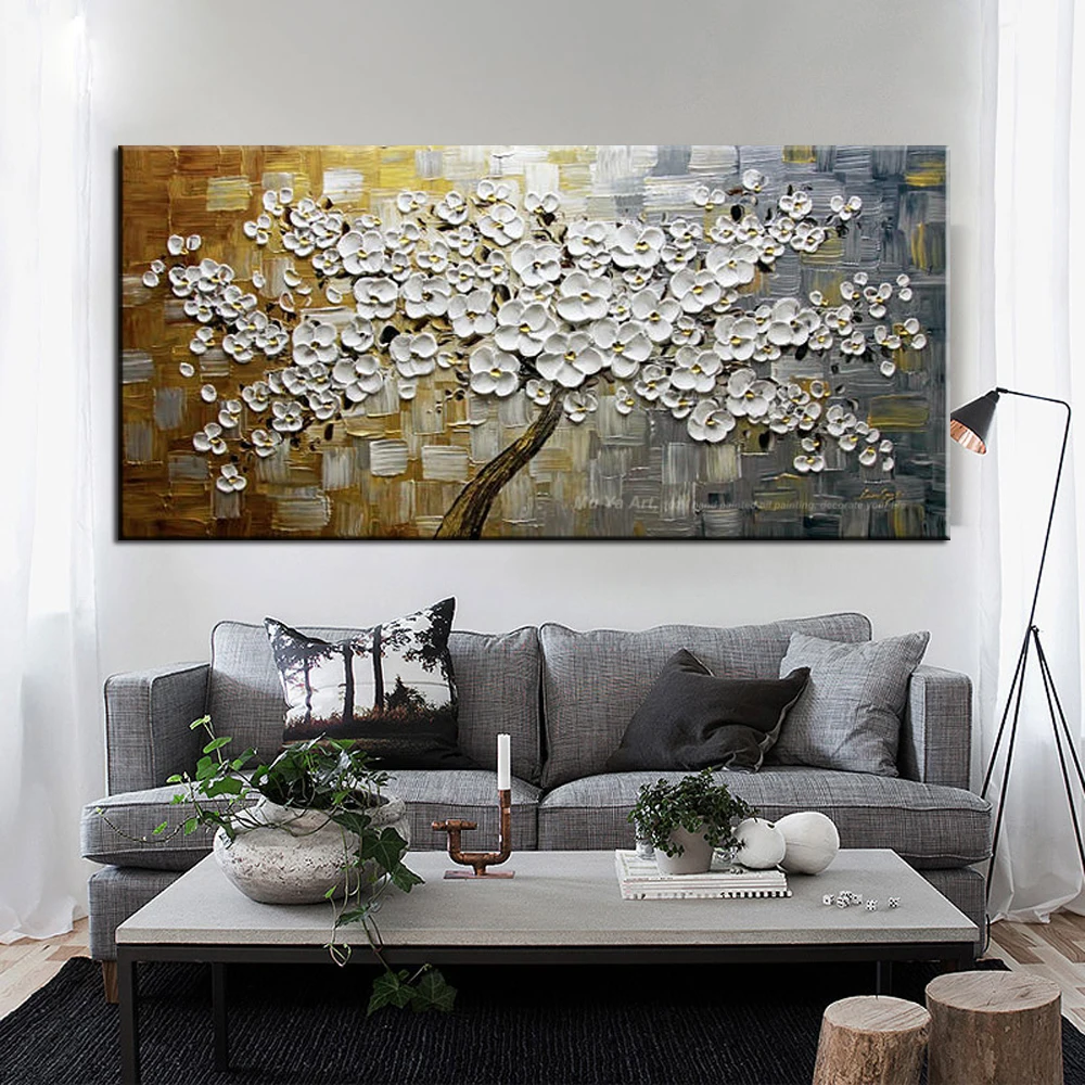 МУЯ абстрактная картина маслом на холсте ручной работы палитра нож живопись