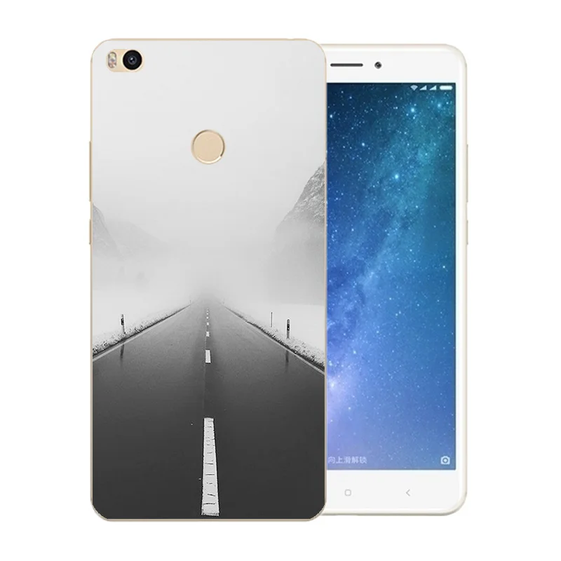 Прозрачные силиконовые чехлы для телефонов Xiaomi Mi Max 2 Чехол 6 44 &quotгримаса шаблон