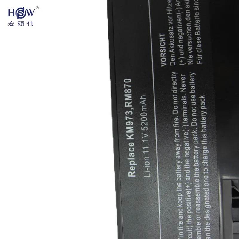 HSW 6 аккумуляторная батарея для ноутбука DELL Studio 17 1735 1736 1737 KM973 KM974 KM976 KM978 MT335 MT342 PW823