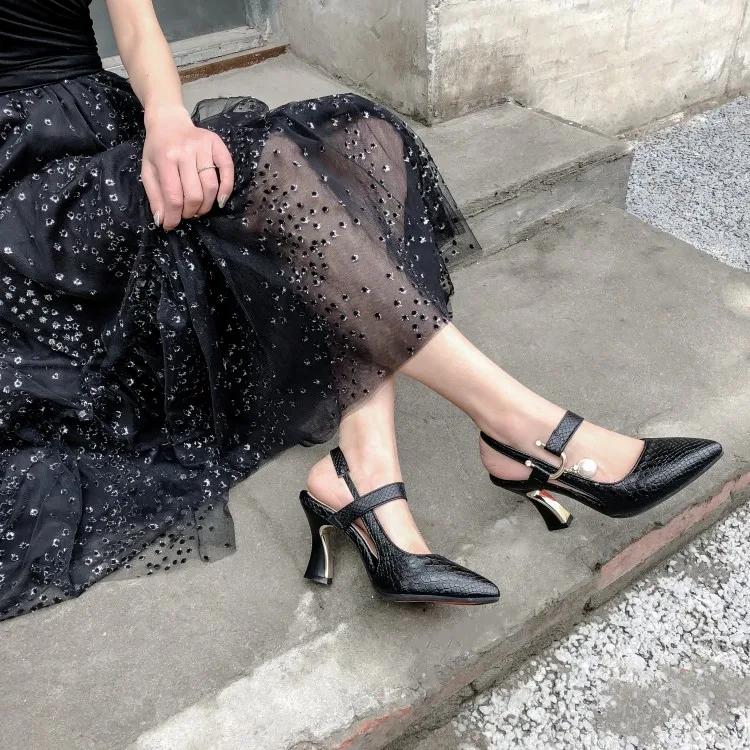 Женские туфли на высоком каблуке туфли-лодочки больших размеров 11 12 13 14