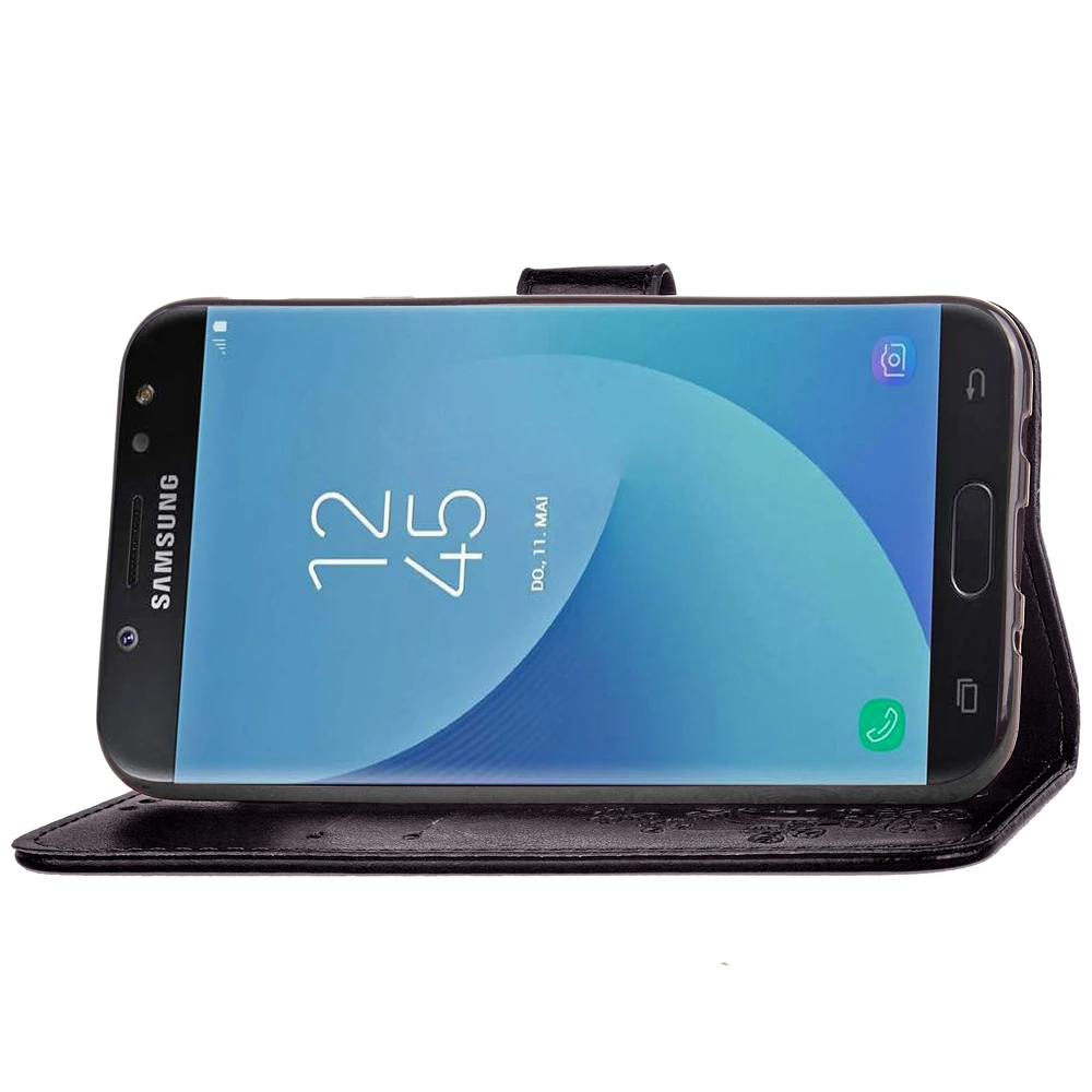 Чехол для телефона Samsung Galaxy J3 J5 J7 Pro европейская версия откидная Обложка на заднюю