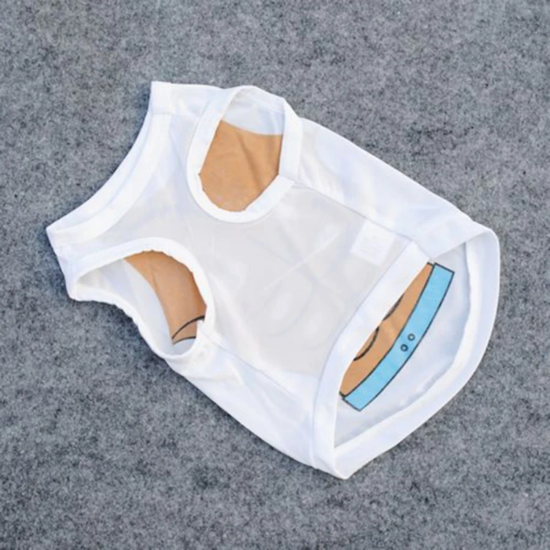 Жилеты для собак и щенков жилеты кошек бикини пальто хлопковая футболка одежда