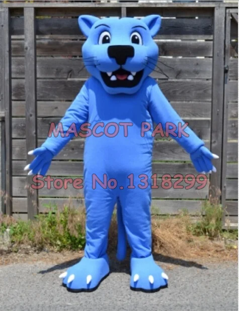 

mascot Blue Panther mascot costume adult size customizable leopard theme anime costumes carnival fancy dress kits