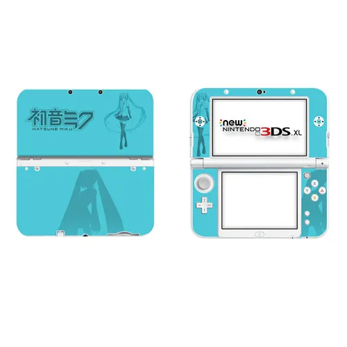 DSLL0181 Аниме милые девушки виниловая наклейка кожи Стикеры для нового 3DS XL LL шкуры Стикеры s для нового 3dsll Винил Защитная Наклейка - Цвет: DSLL0181