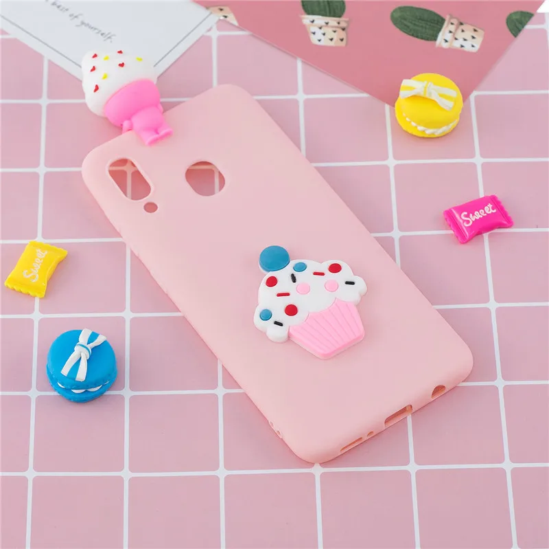 3D единорога панда Cat Чехол с принтом "кактус" для Coque samsung Galaxy A10S A20S A30S A50S A10 A20 A20E A30 A40 A50 A70 A51 A71 чехол Funda