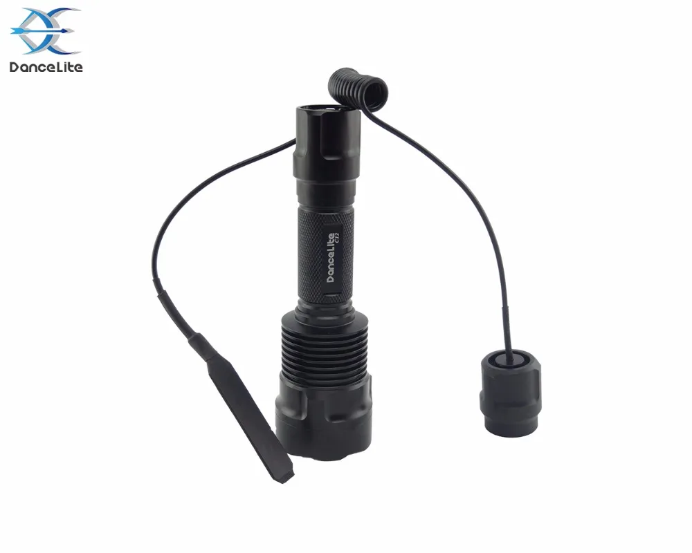 Тактический охотничий фонарик DanceLite C12 XM L2 U3 1 режим (вкл/выкл) светодиодные