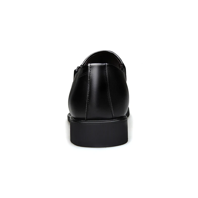 2022 Spring Men's Quality PU Leather Shoes Black Man Dress 38-48 Office | Обувь