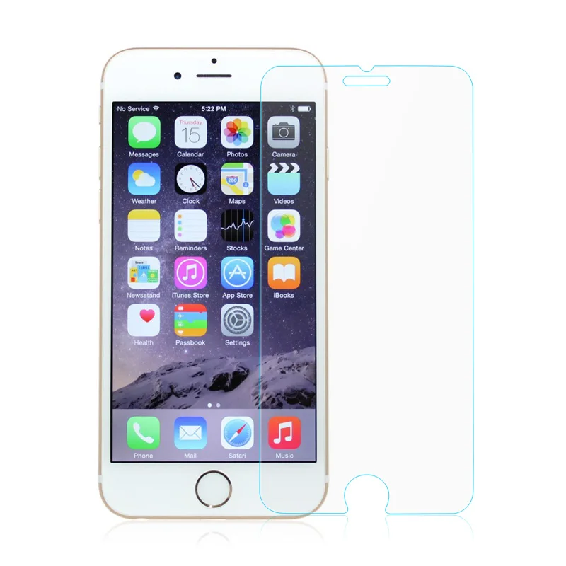 Sara NELL Защитная пленка для экрана из закаленного стекла телефона Iphone 6 6s 7 8 Plus X 9H