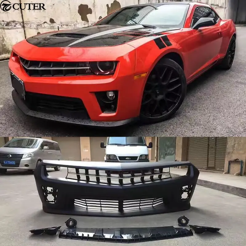 ZL1 PP обновленный передний бампер гоночный Гриль комплект кузова автомобиля для
