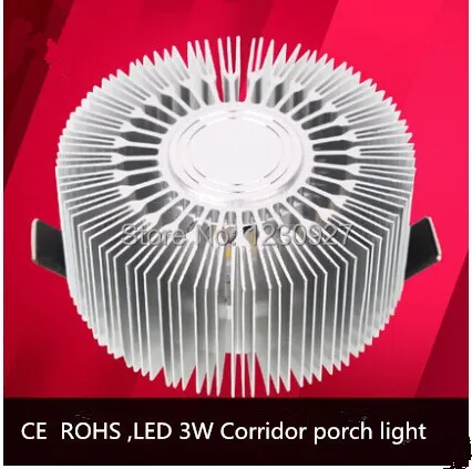 Бесплатная доставка современный светодиодный светильник 3 Вт для коридоров
