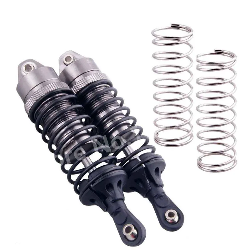 2 шт. RC автомобиль обновления алюминиевого сплава передний амортизатор 100 мм для