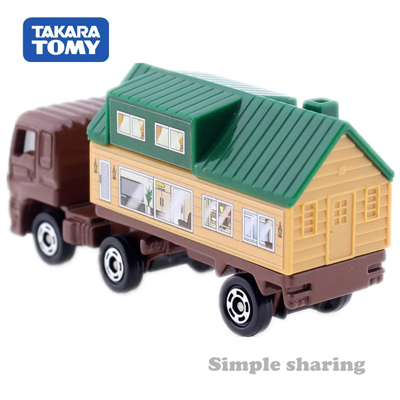 TAKARA TOMY TOMICA № 89 ISUZU GIGA дом прицеп 1: 64 грузовик игрушки литой миниатюрный