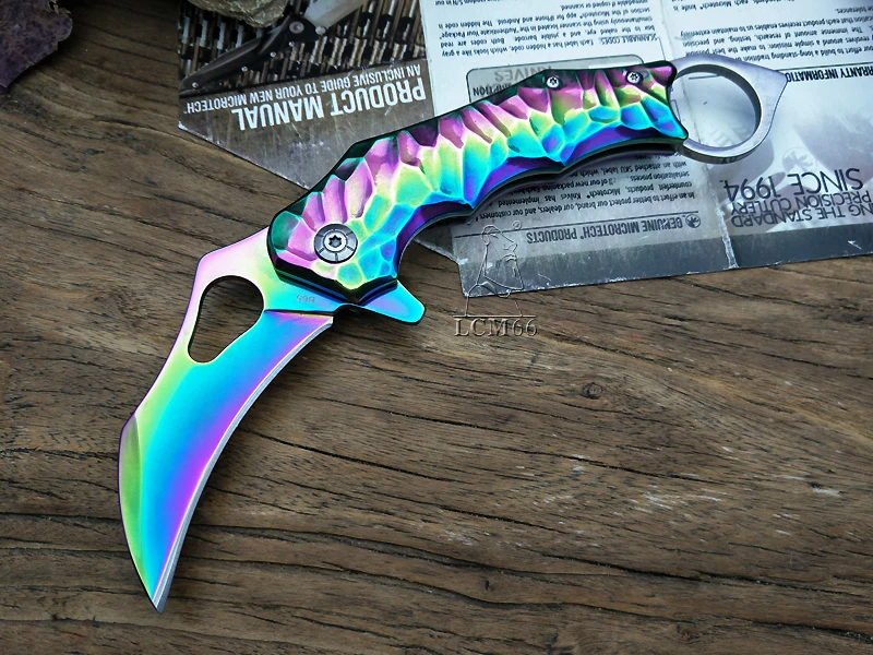 LCM66 складной Karambit складной нож csgo подарок тактический карманный нож, Открытый Кемпинг джунгли выживания битва самообороны инструмент