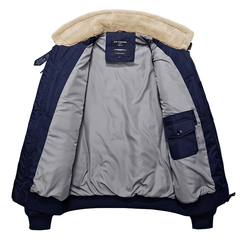 Мужская модная куртка новинка 2017 осенне зимняя мужская повседневная теплая