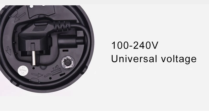 Kbxstart 100 V-240 V многофункциональная электрическая рисоварка горшок машина портативный нержавеющей стали Сплит горшок для путешествий Открытый 450W