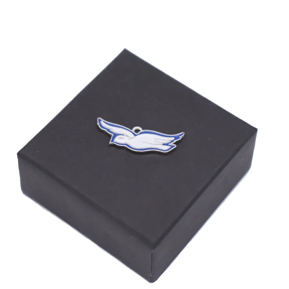 Двойной нос Новое поступление металлический сплав греческое братство Zeta Phi Beta Dove