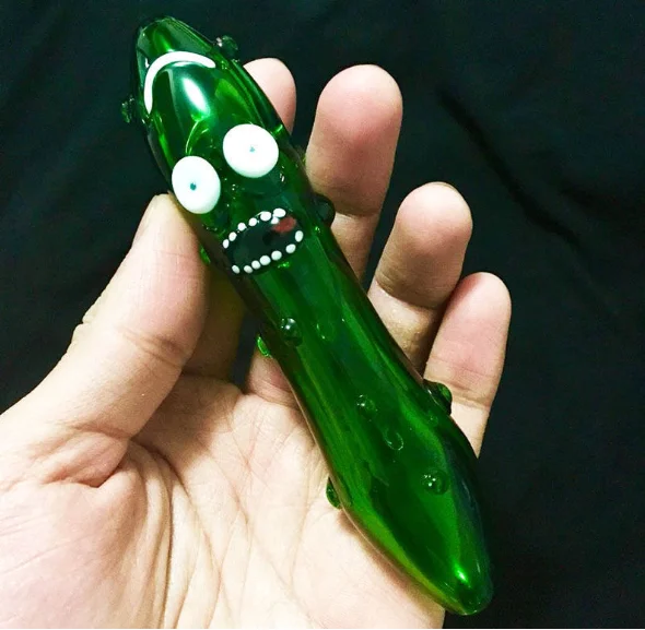 Cucumber Glass Blunt Pipe Weed Smoking Novelty Personality Tobacco Accessories Gift Preferred Cigarette Herb Grinder Filters | Дом и сад