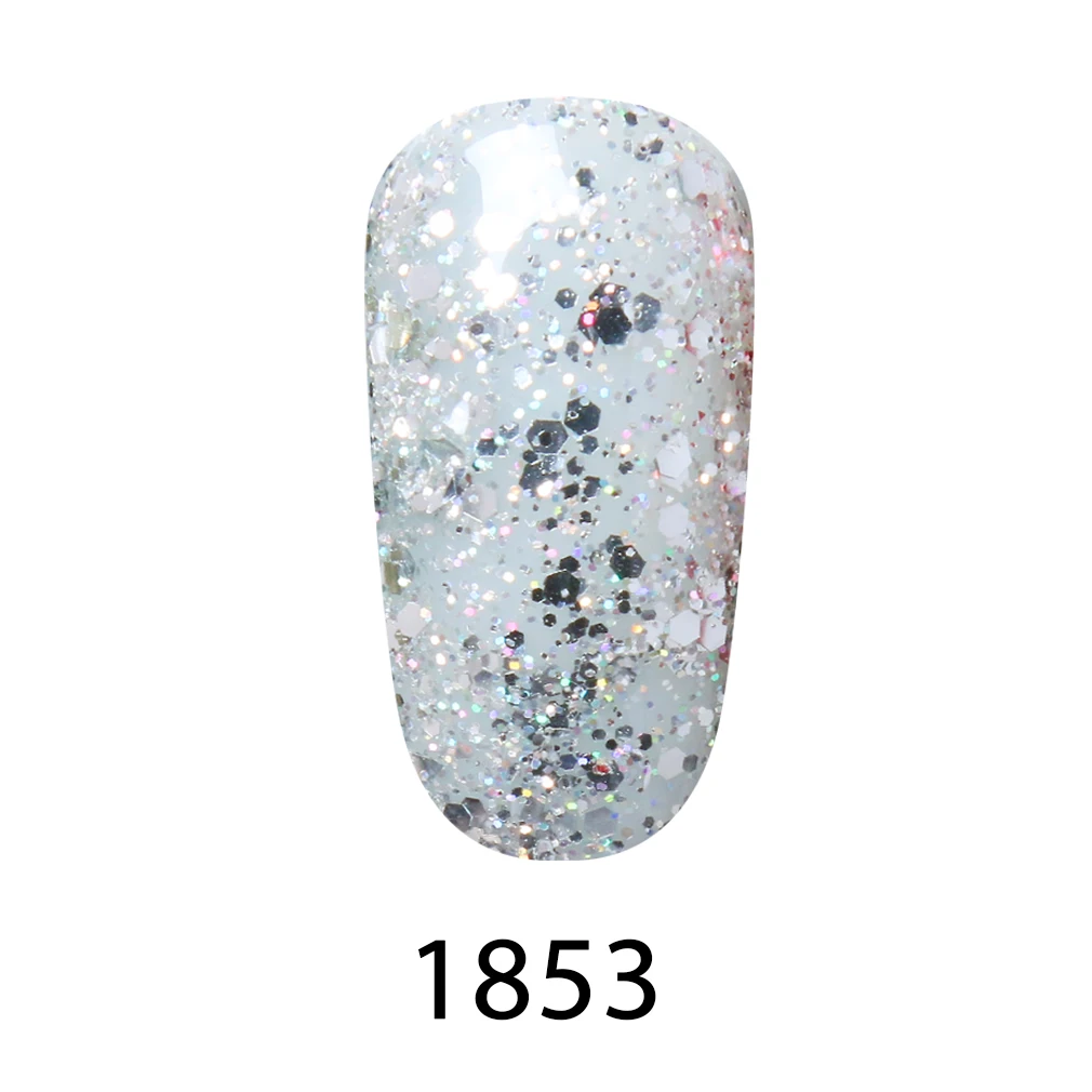 1853 Elite99 10ml UV Gel Nail Polish Soak Off Primer Gel Polish Top Base Coat Needed Gel Lacquer Semi Permanent Nail Art Manicure Gel - Цвет: 1853