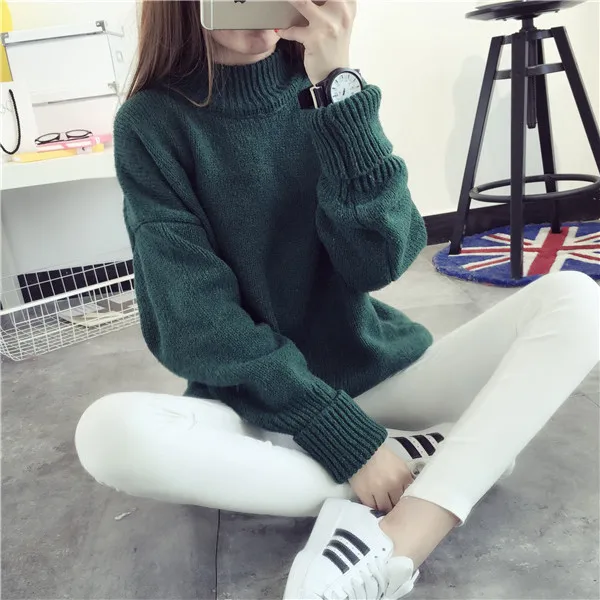 Для женщин пуловер Повседневное пикантные однотонные Одежда с длинным рукавом